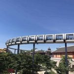 Tàu Monorail tại Công viên Rồng (Dragon Park)