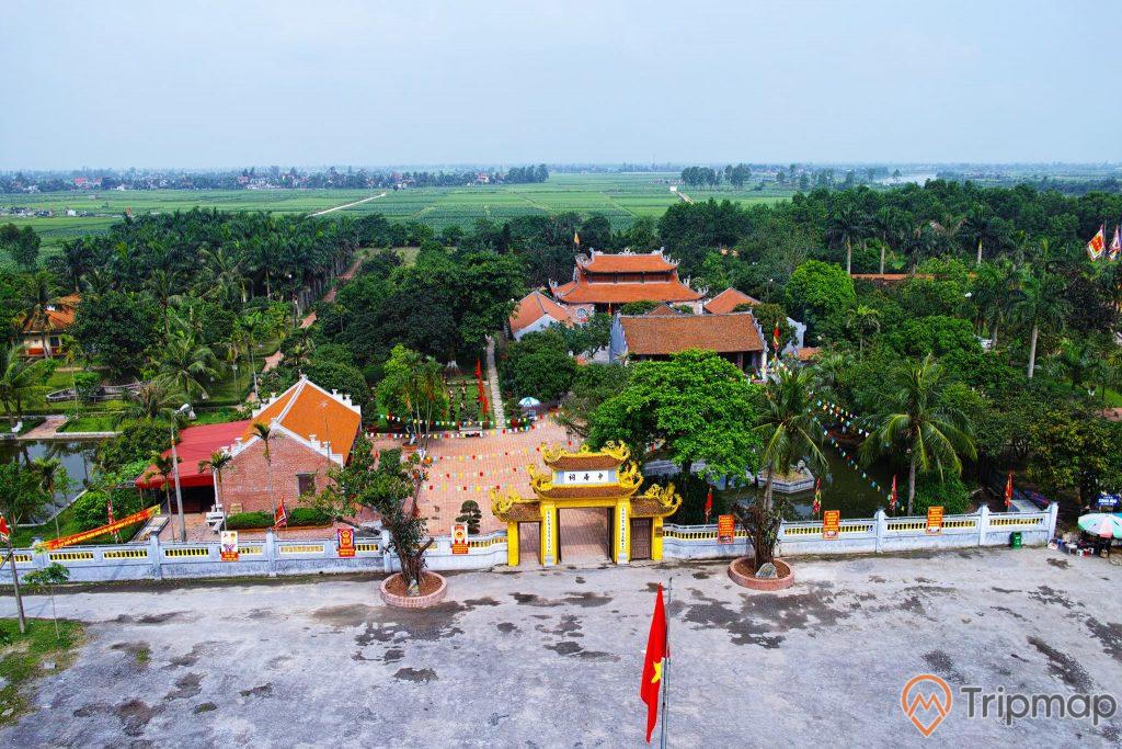 Khu di tích Trạng Trình Nguyễn Bỉnh Khiêm gồm 9 hạng mục, ảnh chụp ngoài trời