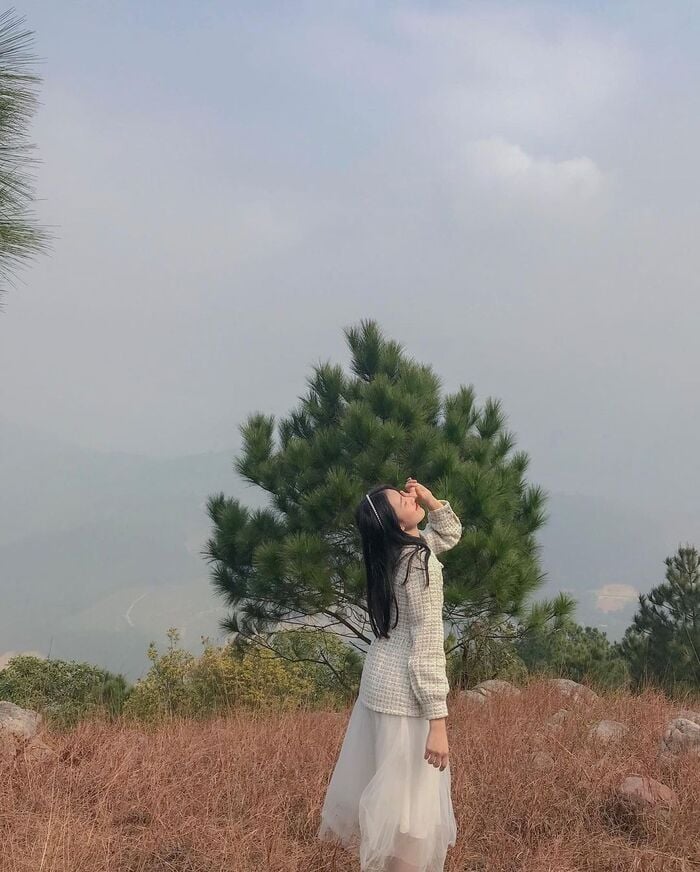 Rạo rực mùa cỏ cháy tại đỉnh Bình Hương khiến du khách yêu thiên nhiên thơ mộng xứ Quảng Ninh say lòng