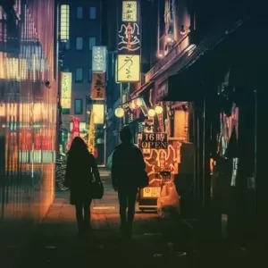 cuộc sống về đêm ở Tokyo