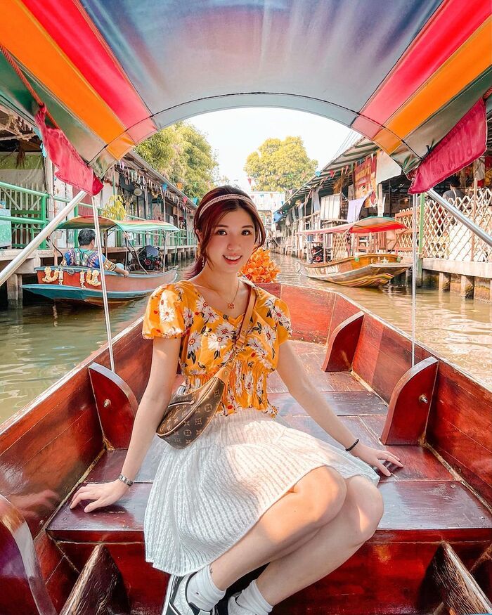 Vi vu sông nước và trải nghiệm food-tour hấp dẫn tại các khu chợ nổi gần Bangkok
