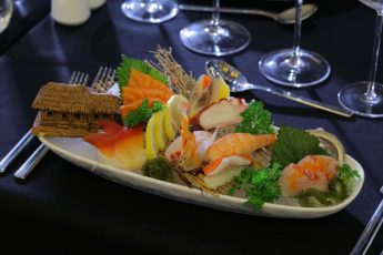 a plate of food