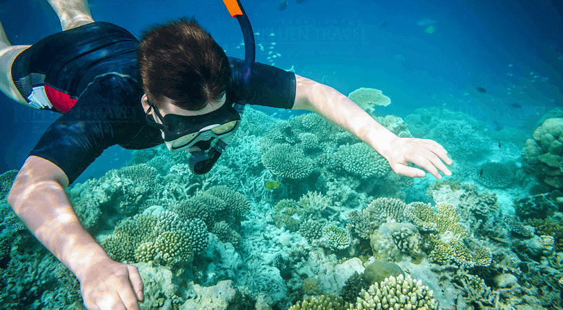 Hướng dẫn viên sẽ luôn đi cùng du khách, một một, để đảm bảo an toàn, nhắc nhở và ngăn chặn kịp thời bất kỳ hành vi nào gây hại cho san hô và môi trường, cũng như giáo dục về tầm quan trọng của rạn san hô và tác động của việc làm hại chúng.