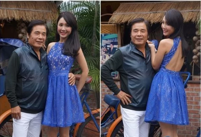 Lôi Hồng U80 có gia đình hạnh phúc với vợ trẻ và con gái nhỏ